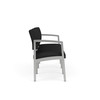 Lesro Black3 Seat Sofa, 64.5W24.5L32H, Linette VinylSeat, Lenox SteelSeries LS3101